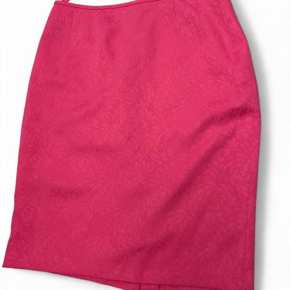 Le suit pink midi skirt
